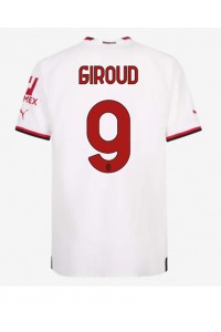 AC Milan Olivier Giroud #9 Voetbaltruitje Uit tenue 2022-23 Korte Mouw